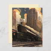 ヴィンテージシティT1 Duplex Train on Railroad (正面/裏面)