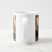 ヴィンテージシティT1 Duplex Train on Railroad ジャンボコーヒーマグカップ (裏面)