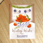 ヴィンテージシトラスクリスマスオレンジカンパニーホリデー シーズンカード