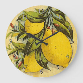 ヴィンテージシトロネレアド ラージ壁時計