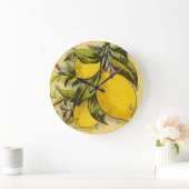 ヴィンテージシトロネレアド ラージ壁時計 (ホーム)