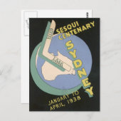 ヴィンテージシドニーオーストラリア ポストカード (正面/裏面)