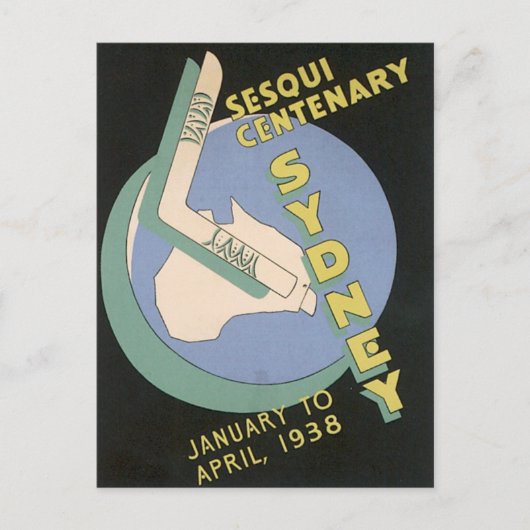 ヴィンテージシドニーオーストラリア ポストカード (正面)