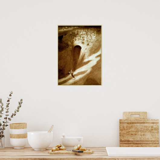 ヴィンテージシドニーシムザネバーシティ ポスター (キッチン)