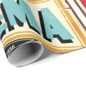 ヴィンテージシネマスズシンボルや象徴コレクション。映画産業 ラッピングペーパー (ロールコーナー)