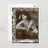 ヴィンテージシネマリアンギッシュポストカード ポストカード (正面/裏面)