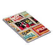 ヴィンテージシネマtinシンボルや象徴コレクション映画業界 ノートブック (右側)