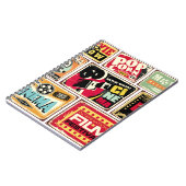 ヴィンテージシネマtinシンボルや象徴コレクション映画業界 ノートブック (左側)