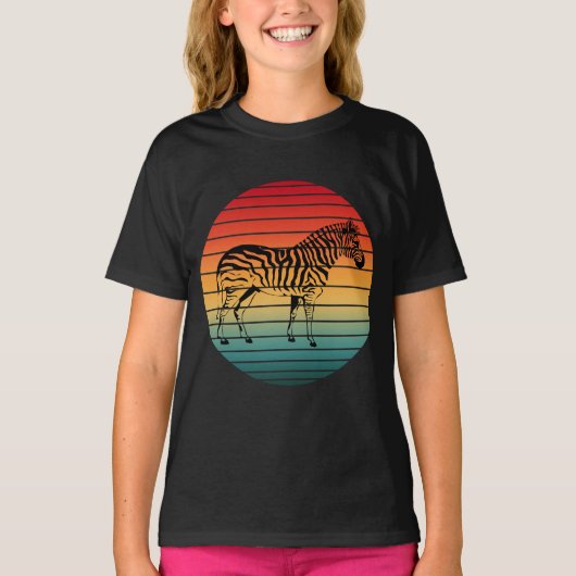 ヴィンテージシマウマ Tシャツ (正面)