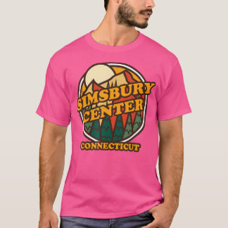 ヴィンテージシムズベリーセンターコネチカット山ヒキン Tシャツ