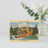 ヴィンテージシャスタカスケードワンダーランドポストカード ポストカード (スタンド正面)