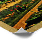 ヴィンテージシャトーデヴィランドリーロワール ポスター (角)