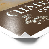 ヴィンテージシャトードゥブロイスフランストラベルポスター フォトプリント            (角)