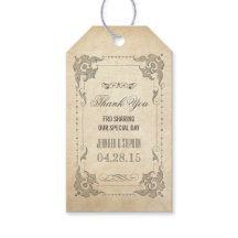 ヴィンテージシャビーとシック結婚の感謝