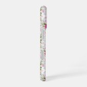 ヴィンテージシャビーな花々 iPhone 16ケース (右側面)