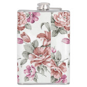 ヴィンテージシャビーガーリービー花 フラスク (裏面)