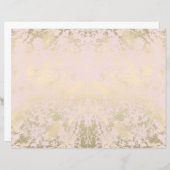 ヴィンテージシャビーシックなスクラップブック紙 (正面/裏面)