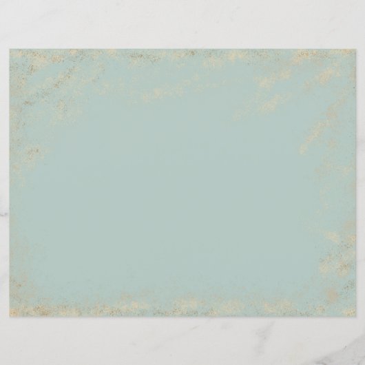 ヴィンテージシャビーシックなスクラップブック紙、フローラ (正面)