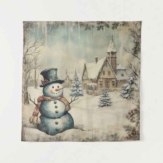 ヴィンテージシャビーシックなタペストリー タペストリー (正面)