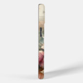 ヴィンテージシャビーシックパステルピンクローズ名前をカスタムする Case-Mate iPhoneケース (裏面 / 右)