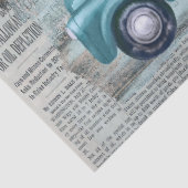 ヴィンテージシャビーシックヨークシャーテリアアンドトラックエフェメラ 薄葉紙 (詳細)