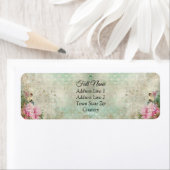 ヴィンテージシャビーシック差出人住所ラベル ラベル (インサイチュ)