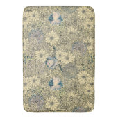 ヴィンテージシャビーシック抽象芸術フローライラストレーション バスマット (正面縦)