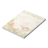 ヴィンテージシャビーシック甘いアンゲリク ノートパッド (回転)