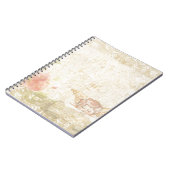 ヴィンテージシャビーシック甘いアンゲリク ノートブック (左側)