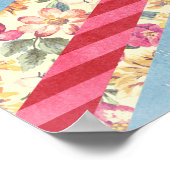 ヴィンテージシャビーシック |イギリス国旗 ポスター (角)