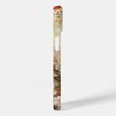 ヴィンテージシャビー素朴バラ&モノグラム Case-Mate iPhoneケース (裏面 / 右)