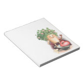 ヴィンテージシャムロックハートと鍵セントパトリックの日 ノートパッド (アングル)