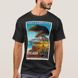 ヴィンテージシャモニー旅行ポスター Tシャツ