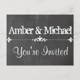 ヴィンテージシャルボカスタムード インビテーションポストカード