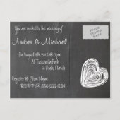 ヴィンテージシャルボカスタムード インビテーションポストカード (裏面)