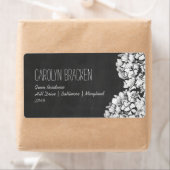 ヴィンテージシャルボードアジサイ結婚フローラ ラベル (インサイチュ)