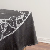 ヴィンテージシャルボードギリシャ神話ゴルゴンメドゥーサ テーブルクロス (インサイチュ)
