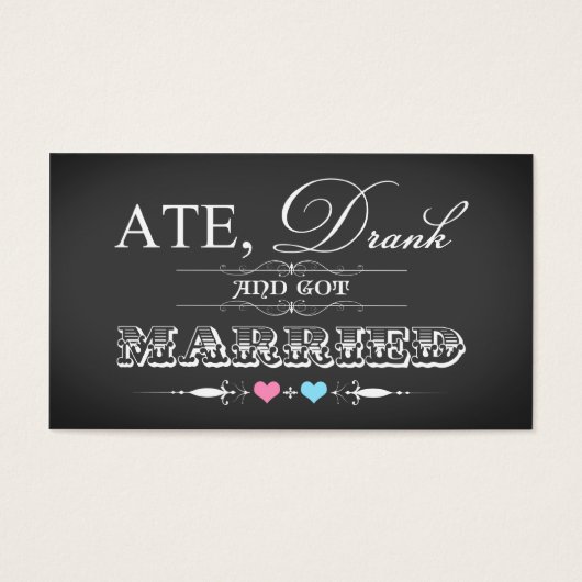 ヴィンテージシャルボードスタイル結婚式の引き出物ラベル (正面)