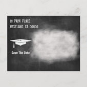 ヴィンテージシャルボードスターバースト救卒業 案内ポストカード (裏面)