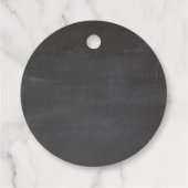 ヴィンテージシャルボードミントーベ結婚式の引き出物ラベル フェイバータグ (裏面)