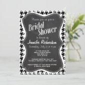 ヴィンテージシャルボードルック千鳥格子のス 招待状 (スタンド正面)