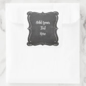 ヴィンテージシャルボード出荷および品目 スクエアシール (バッグ)