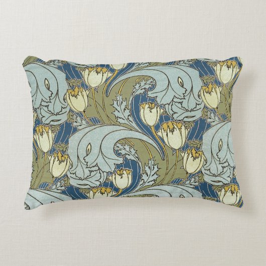 ヴィンテージシャルルボイセイチューリップ アクセントクッション (正面)