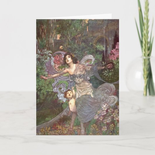 ヴィンテージシャルルロビンソンザセンシティブプラント カード (正面)