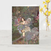 ヴィンテージシャルルロビンソンザセンシティブプラント カード (黄色い花)