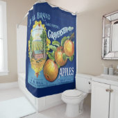 ヴィンテージシャワーカーテン シャワーカーテン (インサイチュ)