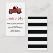 ヴィンテージシャワー用消防車の本 エンクロージャーカード (正面/裏面)