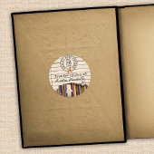 ヴィンテージシャワー蔵書票シール ラウンドシール