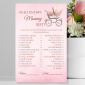 ヴィンテージシャワー誰がママを知っ最高のてる? チラシ