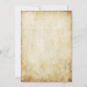 ヴィンテージシャンデリアウェディングコレクション 招待状 (裏面)